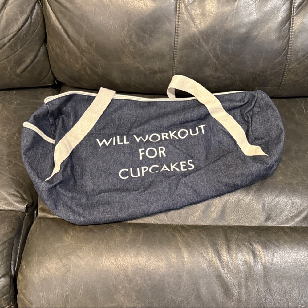 Blue Workout Duffel